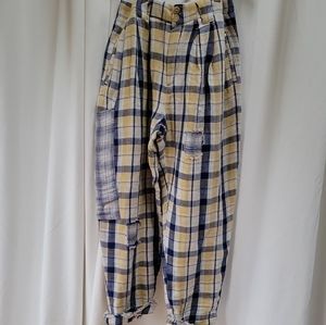 FREE PEOPLE × Slouchy Flannel Pants
